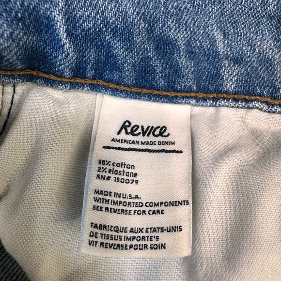 REVICE Venus Star Light Wash Ultra High Rise Flare Jeans, size 26 - Picture 14 of 15